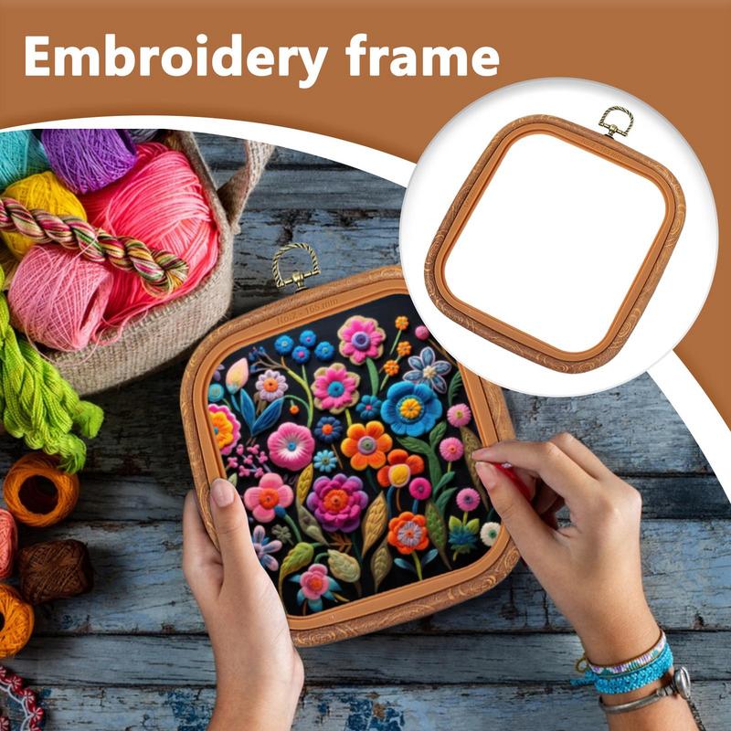 자수 후프 프레임 대형 자수 후프 사각형 자수 프레임  - Embroidery Quilting 리뷰 및 가격