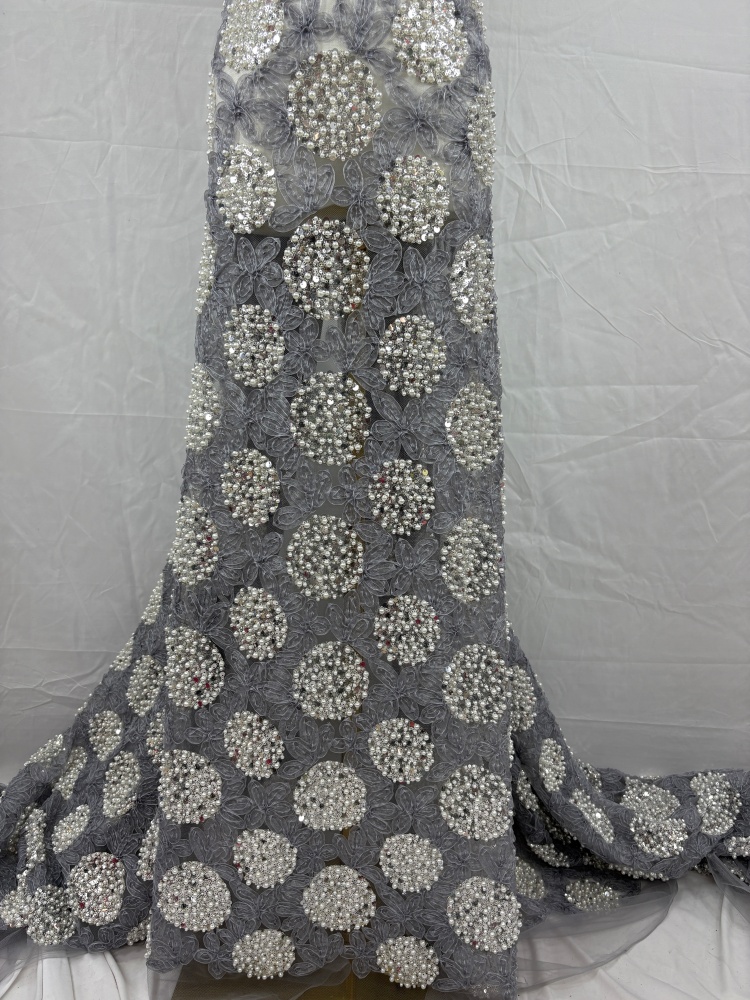 고급스러운 스팽글 레이스 원단, 고품질 프랑스 아프리카 - Embroidery Net Fabric 리뷰 및 가격