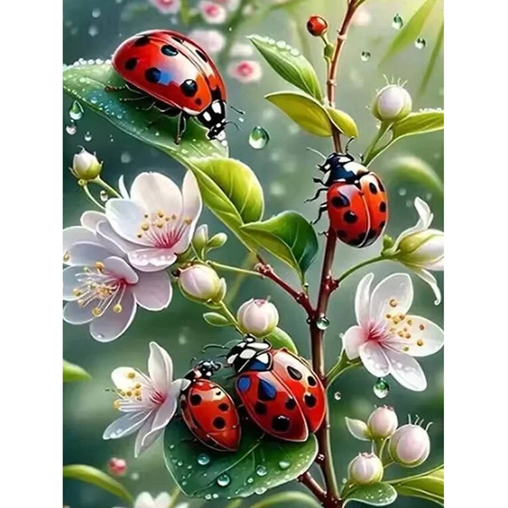 프레임리스 5D 다이아몬드 페인팅 무당벌레 모자이크 그 - Embroidery Lady Bug 리뷰 및 가격
