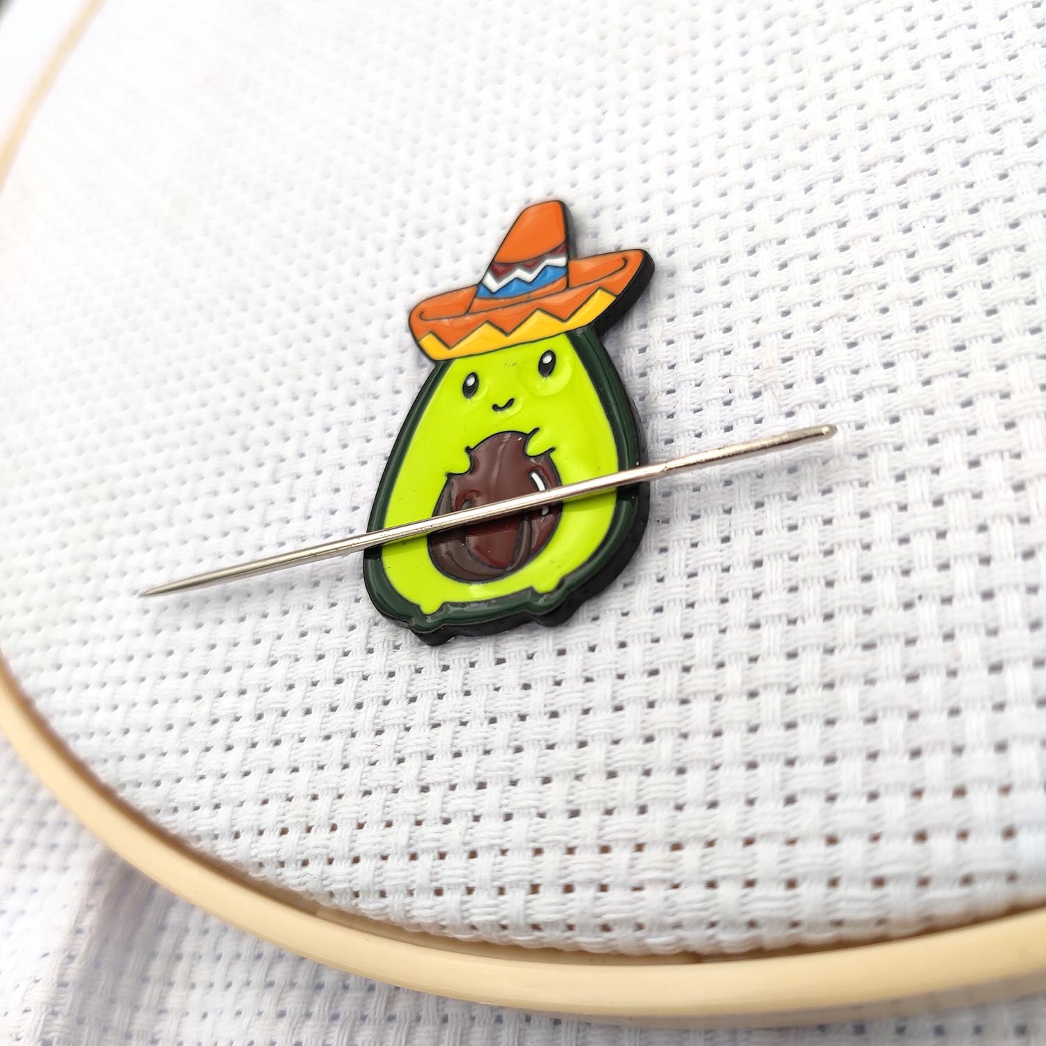 크로스 스티치용 마그네틱 바늘 마인더, 귀여운 아보카도 - Embroidery X Stitch 리뷰 및 가격