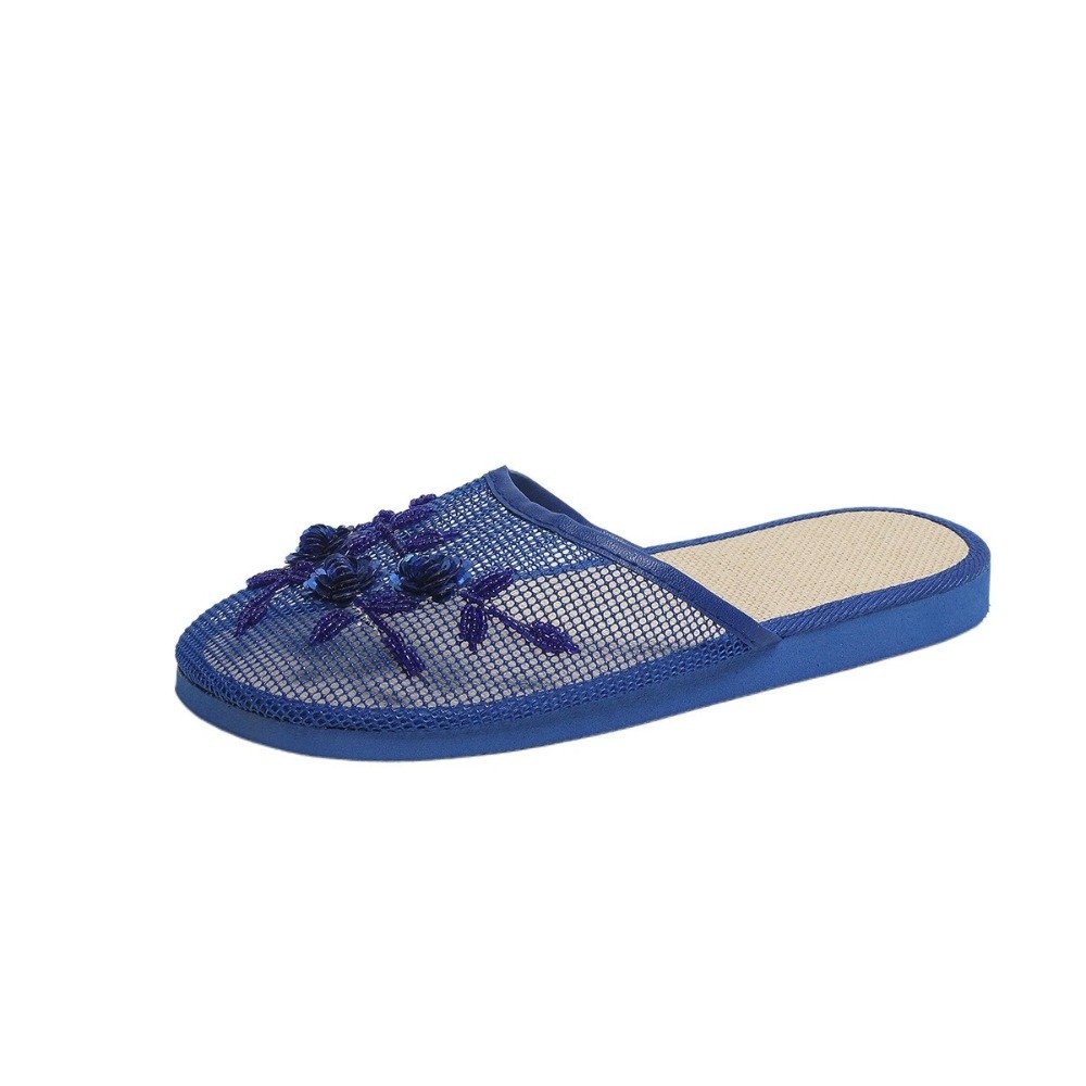 캐주얼 플라워 자수 메쉬 샌들 부드러운 밑창 통기성 슬 - Embroidery Underlay 리뷰 및 가격