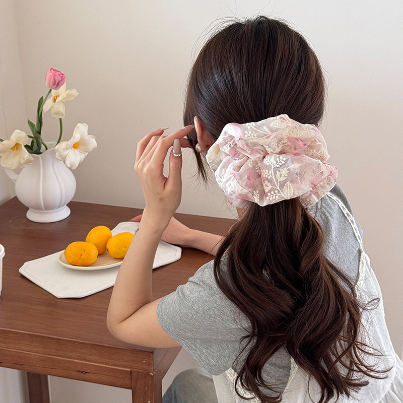 여성용 부드러운 여름 자수 오간자 메쉬 대형 오버사이즈 - Embroidery Organza 리뷰 및 가격