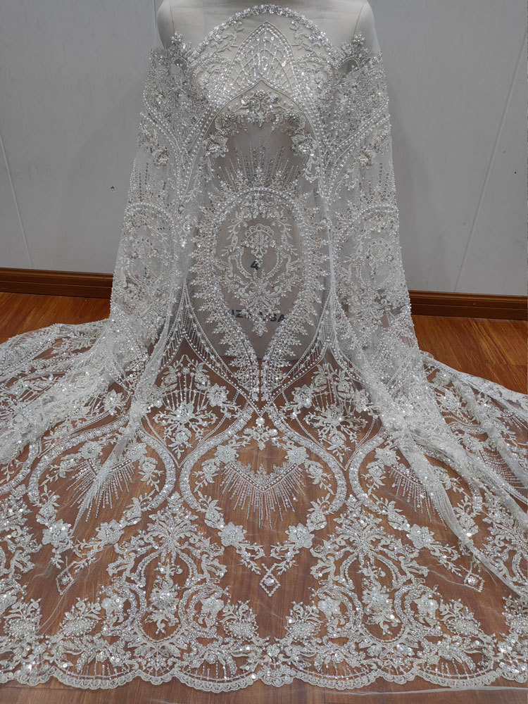 1야드 화이트 고밀도 메쉬 거즈 원단 의류용 고급 네일 - Embroidery White Dress 리뷰 및 가격
