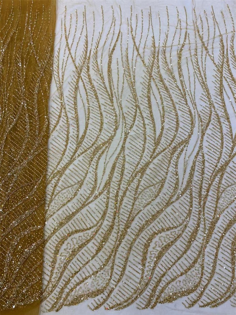 아프리카 스팽글 비즈 레이스 원단, 하이 퀄리티 프렌치 - Embroidery Underlay 리뷰 및 가격