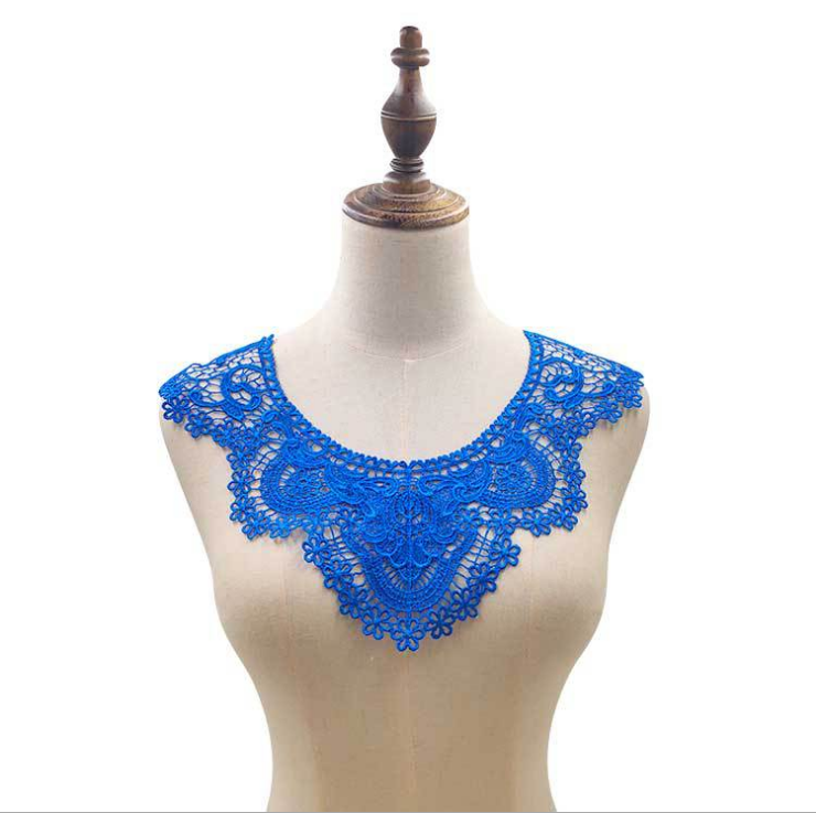 1Lot/20Pcs 자수 칼라 레이스 리본 네크라인 레 - Embroidery White Dress 리뷰 및 가격